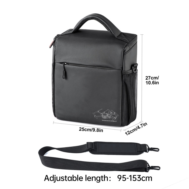 STARTRC Portable Carry Box Single Shoulder Storage Bag for DJI Mini 3 Pro / Air 2S / Mini 2 / Mavic 3 / Air 2 (Black) by STARTRC