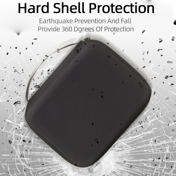 For DJI Osmo Action 3 Carrying Storage Case Bag,Size: 24 x 19 x 9cm (Black) by buy2fix