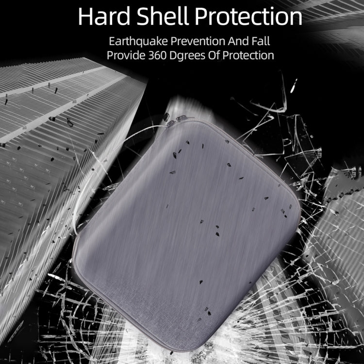 For DJI Osmo Action 3 Carrying Storage Case Bag,Size: 24 x 19 x 9cm (Grey) by buy2fix