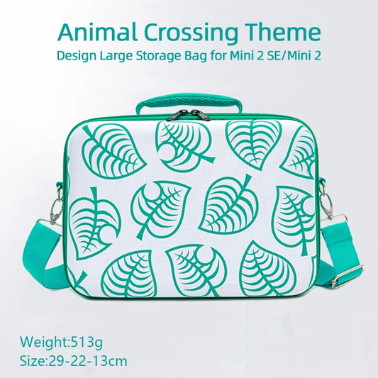 For DJI Mini 2 SE Animal Forest Theme Shoulder Bag Carrying Storage Bag, Size: 29 x 22 x 13cm (Green) by buy2fix