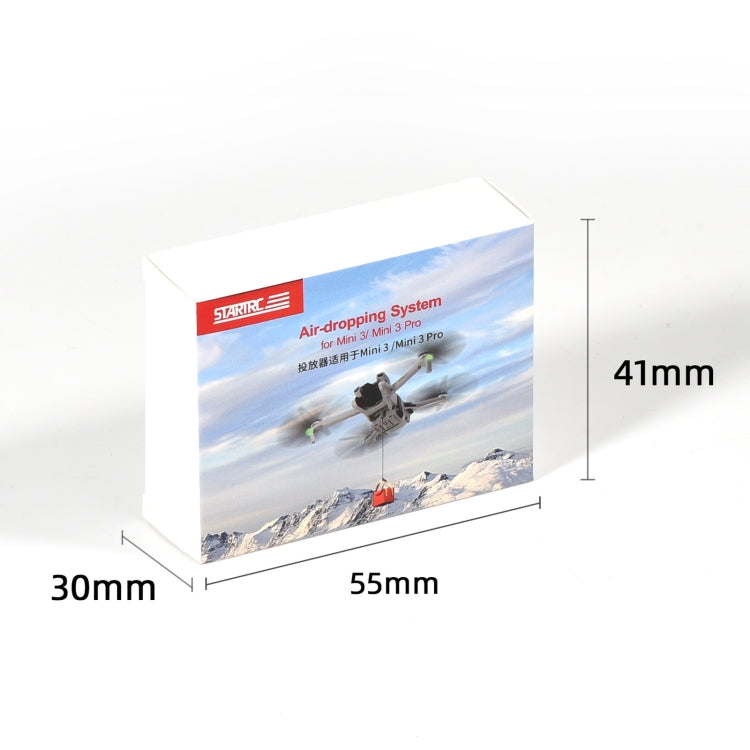 For DJI Mini 3 / Mini 3 Pro STARTRC Air-Dropping System Thrower Parabolic Bracket (Grey) by STARTRC