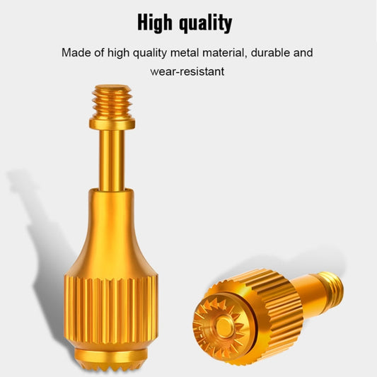2 PCS STARTRC Drone Remote Control Retractable Adjustment Aluminum Alloy Rockers for DJI Air 2S / Mini 2 / Mavic Air 2 (Gold) by buy2fix
