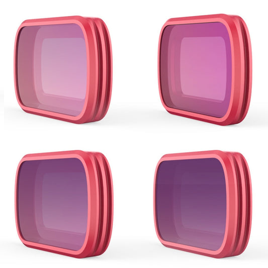 4 PCS PGYTECH P-18C-014 ND/PL Profession Diving Color Lens Filter for DJI Osmo Pocket by PGYTECH