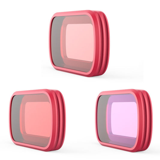 3 PCS PGYTECH P-18C-017 Profession Diving Lens Filter Suit for DJI Osmo Pocket by PGYTECH