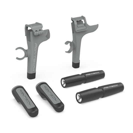 PGYTECH P-16A-038 Portable Heightened Landing Gear Extensions Rack LED Headlamp Set for DJI Mavic Air 2 by PGYTECH