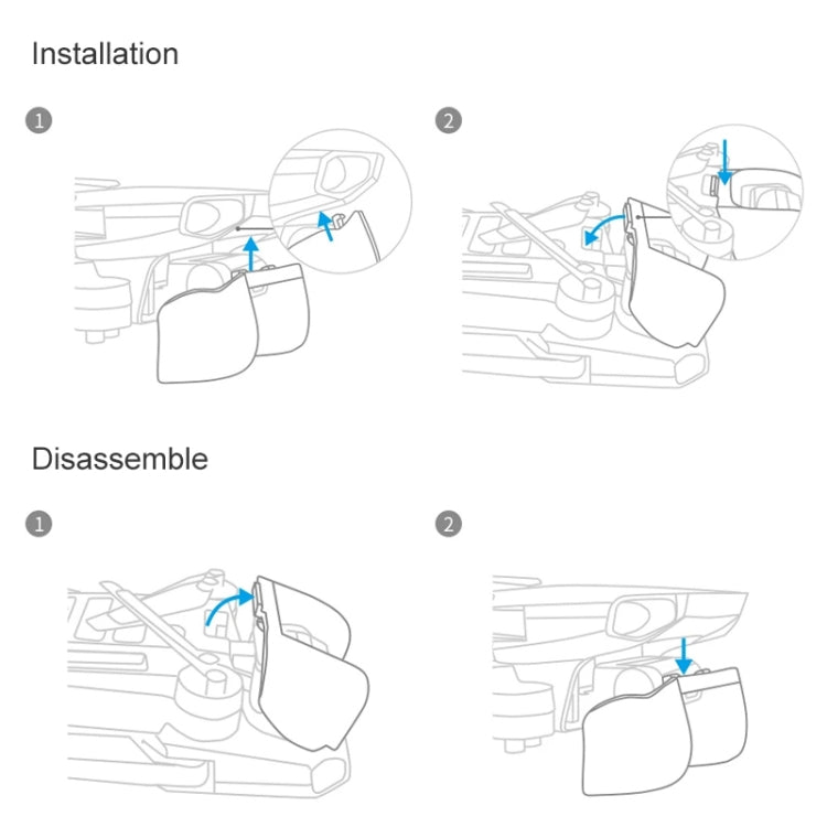 PGYTECH P-12A-023 Camera Lens Protective Hood Sunshade Gimbal Cover for DJI Mavic Mini Drone by PGYTECH