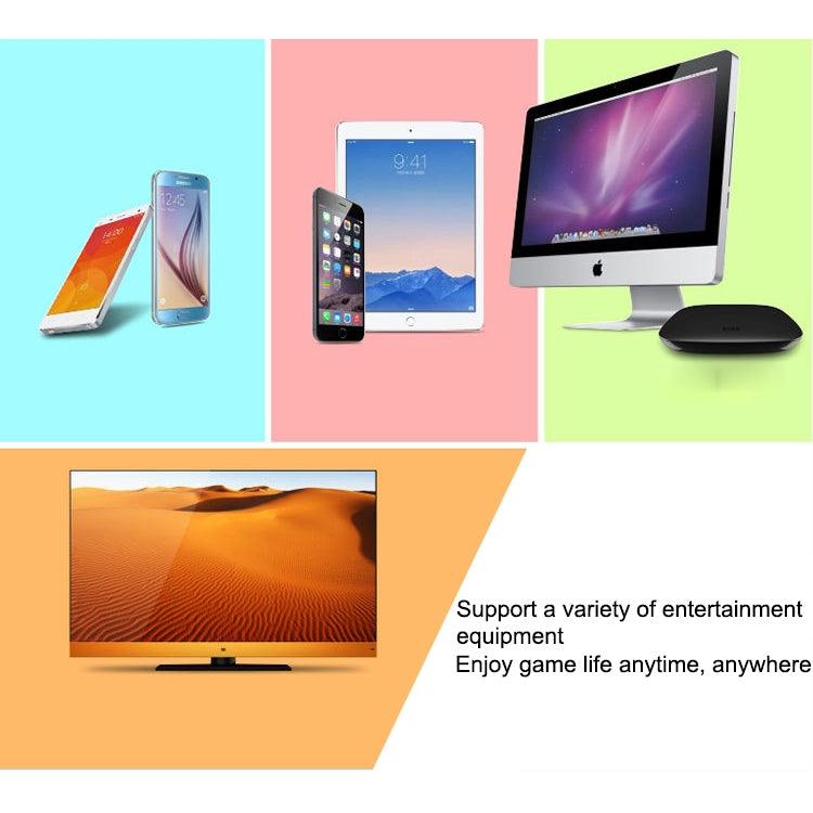 MOCUTE 050 Bluetooth Gaming Controller Grip Game Pad, For iPhone, Galaxy, Huawei, Xiaomi, HTC and Other Smartphones by buy2fix