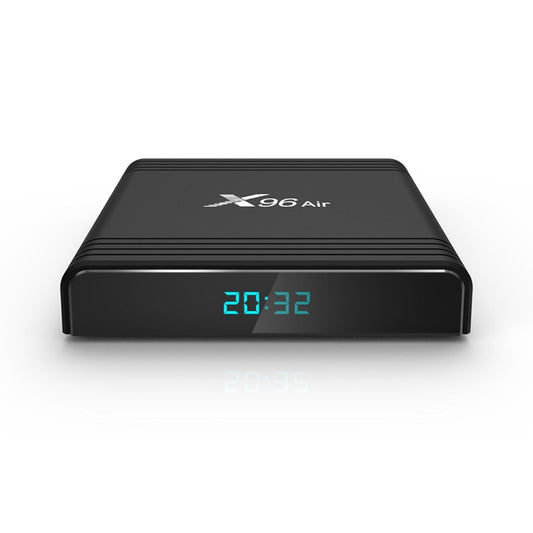 X96 Air 8K Smart TV BOX Android 9.0 Media Player with Remote Control, Quad-core Amlogic S905X3, RAM: 4GB, ROM: 32GB, Dual Band WiFi, Bluetooth, EU Plug by buy2fix
