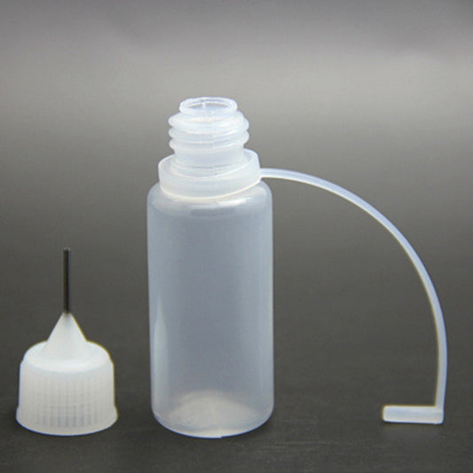 10 PCS PET Pinhole E-cigarette Oil Bottle Capacity: 5ml by buy2fix
