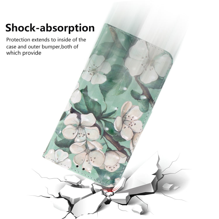 3D Painting Pattern Coloured Drawing Horizontal Flip Leather Case with Holder & Card Slots & Wallet For Huawei P Smart (2019) / Honor 10 Lite(Watercolor Flower) by buy2fix