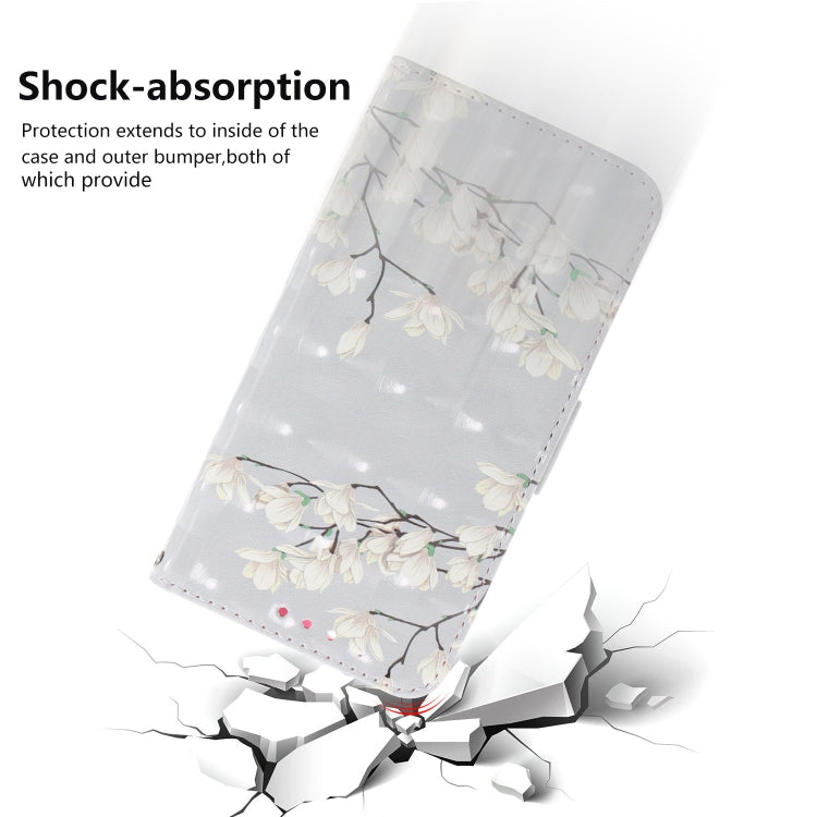 3D Painting Pattern Coloured Drawing Horizontal Flip Leather Case with Holder & Card Slots & Wallet For Nokia 3.1 Plus(Mognolia) by buy2fix