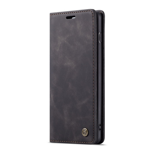 CaseMe-013 Multifunctional Horizontal Flip Leather Case with Card Slot & Holder for Galaxy S10 5G(Black) by CaseMe