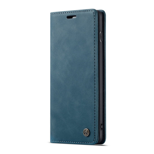CaseMe-013 Multifunctional Horizontal Flip Leather Case with Card Slot & Holder for Galaxy S10 5G(Blue) by CaseMe
