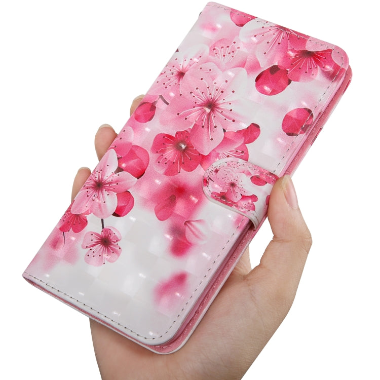 3D Painting Pattern Coloured Drawing Horizontal Flip TPU + PU Leather Case with Holder & Card Slots & Wallet For Galaxy A6 (2018)(Red Flower) by buy2fix