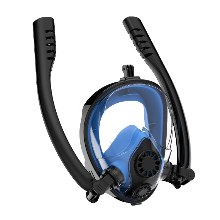 Water Sports Diving Equipment Full Dry Silicone Diving Mask Swimming Glasses for GoPro Hero11 Black / HERO10 Black / HERO9 Black /HERO8 / HERO7 /6 /5 /5 Session /4 Session /4 /3+ /3 /2 /1, Insta360 ON ... on and Other Action Cameras, Size:L/XL(Black Blue) by buy2fix