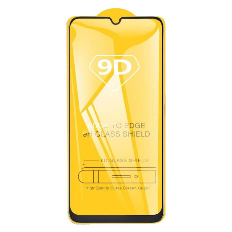 25 PCS 9D Full Glue Full Screen Tempered Glass Film For Galaxy A10 by buy2fix