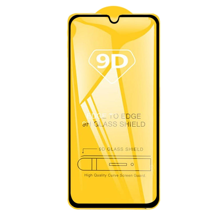 25 PCS 9D Full Glue Full Screen Tempered Glass Film For Galaxy A40 by buy2fix