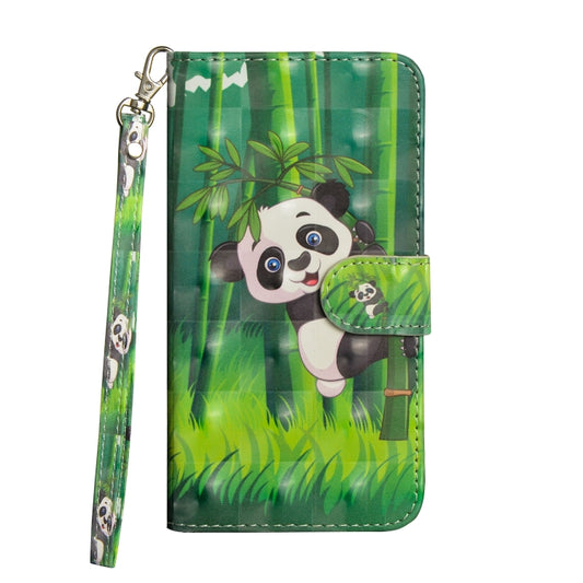 3D Painting Pattern Horizontal Flip TPU + PU Leather Case with Holder & Card Slots & Wallet For Huawei P20 Lite(Bamboo Panda) by buy2fix