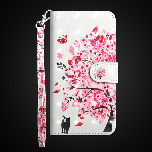 3D Painting Pattern Horizontal Flip TPU + PU Leather Case with Holder & Card Slots & Wallet For Huawei Y7 (2019) / Y7 Pro (2019) / Y7 Prime (2019)(Tree Cat) by buy2fix