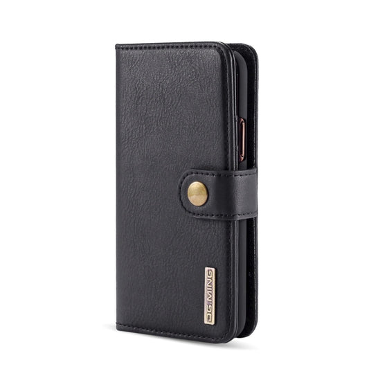 For iPhone 11 Pro DG.MING Crazy Horse Texture Flip Detachable Magnetic Leather Case with Holder & Card Slots & Wallet (Black) by DG.MING