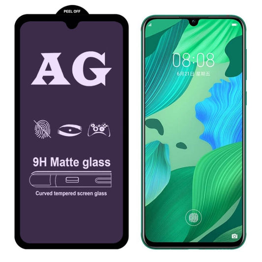 AG Matte Anti Blue Light Full Cover Tempered Glass For Huawei P30 Lite by buy2fix