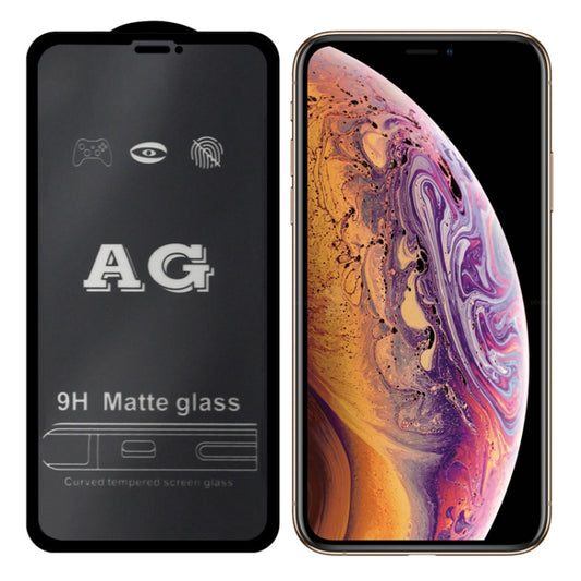 For iPhone XS Max / 11 Pro Max 25pcs AG Matte Frosted Full Cover Tempered Glass Film by buy2fix
