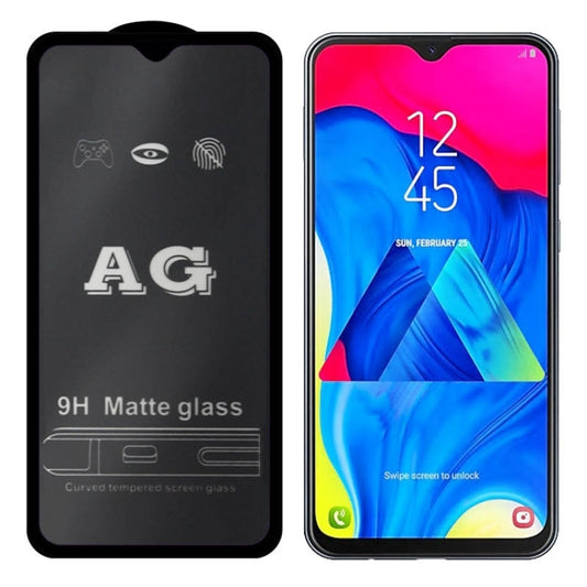 AG Matte Frosted Full Cover Tempered Glass For Galaxy A70 by buy2fix
