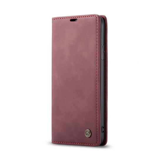 CaseMe-013 Multifunctional Horizontal Flip Leather Case with Card Slot & Holder & Wallet for iPhone 11 Pro Max(Wine) by CaseMe