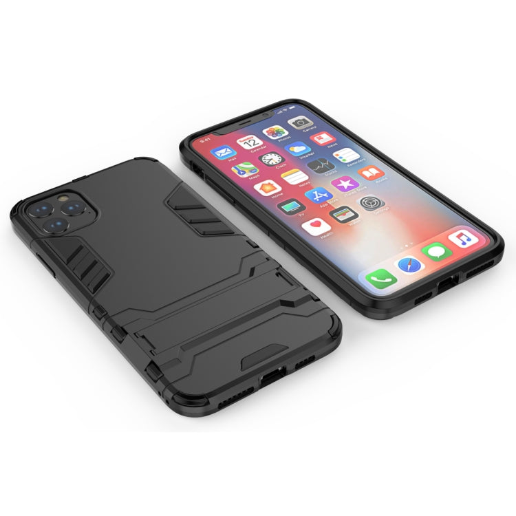 Shockproof PC + TPU Case with Holder for 11 Pro Max(Black) by buy2fix