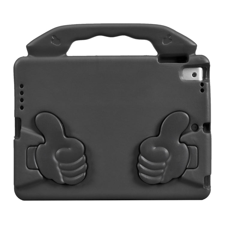 Shockproof EVA Thumb Bumper Case with Handle & Holder for iPad 9.7(Black) by buy2fix