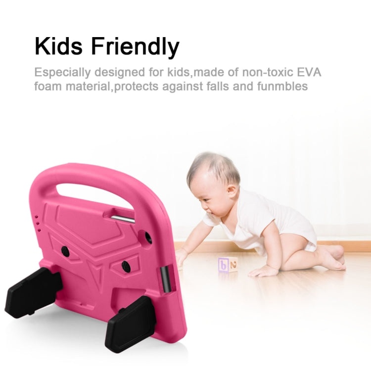 Shockproof EVA Bumper Case with Handle & Holder for Galaxy Tab A 10.1 T510 / T515(Rose Red) by buy2fix