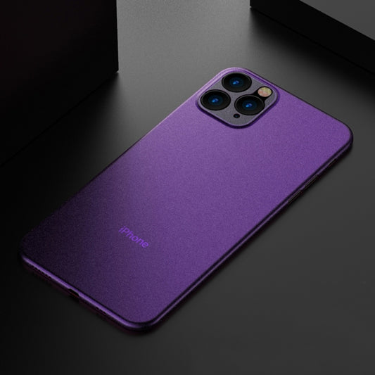 For iPhone 11 Pro Ultra-thin Frosted PP Case(Purple) by buy2fix