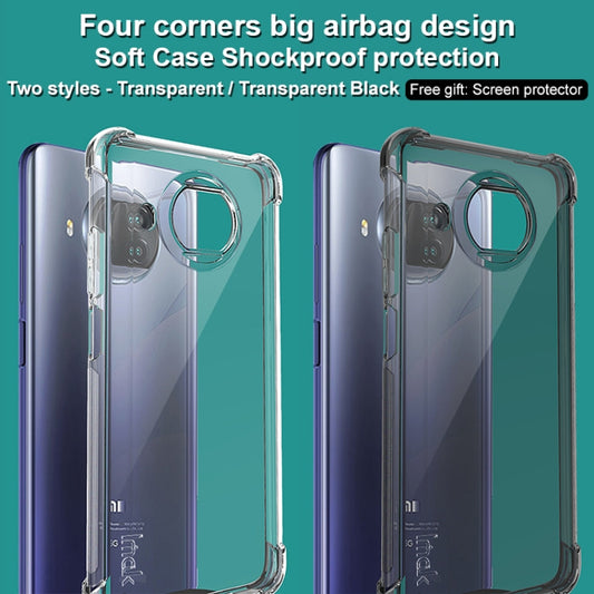 For Xiaomi Mi 10T Lite 5G IMAK All-inclusive Shockproof Airbag TPU Case(Transparent) by imak