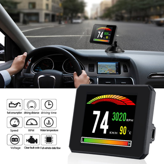 P16 Car HUD Head-up Display OBD2 Fault Code Elimination by buy2fix