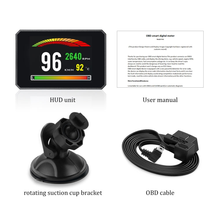 P16 Car HUD Head-up Display OBD2 Fault Code Elimination by buy2fix
