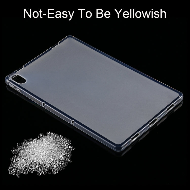 For Lenovo Tab P11 (TB-J606F) 0.75mm Ultra-thin Outside Glossy Inside Frosted TPU Protective Case by buy2fix