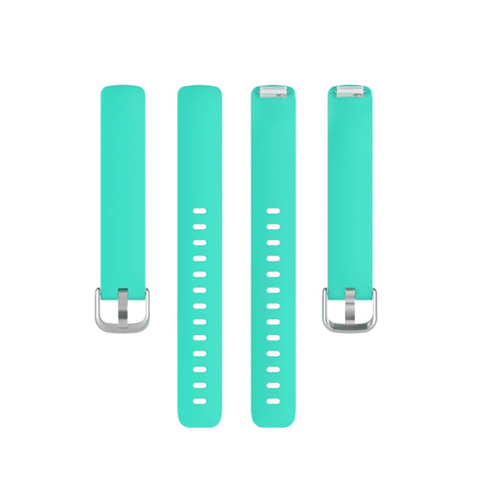 For Fitbit Inspire 2 TPE Watch Band, Size:S(Mint Green) by buy2fix