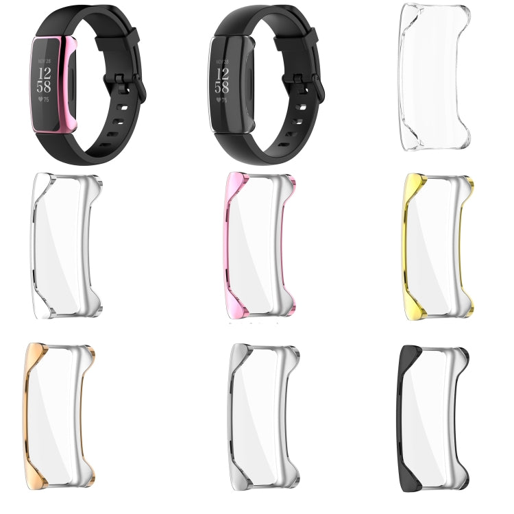 For Fitbit Inspire 2 Full Coverage PC Protective Case Cover(Transparent) by buy2fix