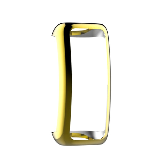 For Fitbit Inspire 2 Full Coverage TPU Protective Case Cover(Gold) by buy2fix