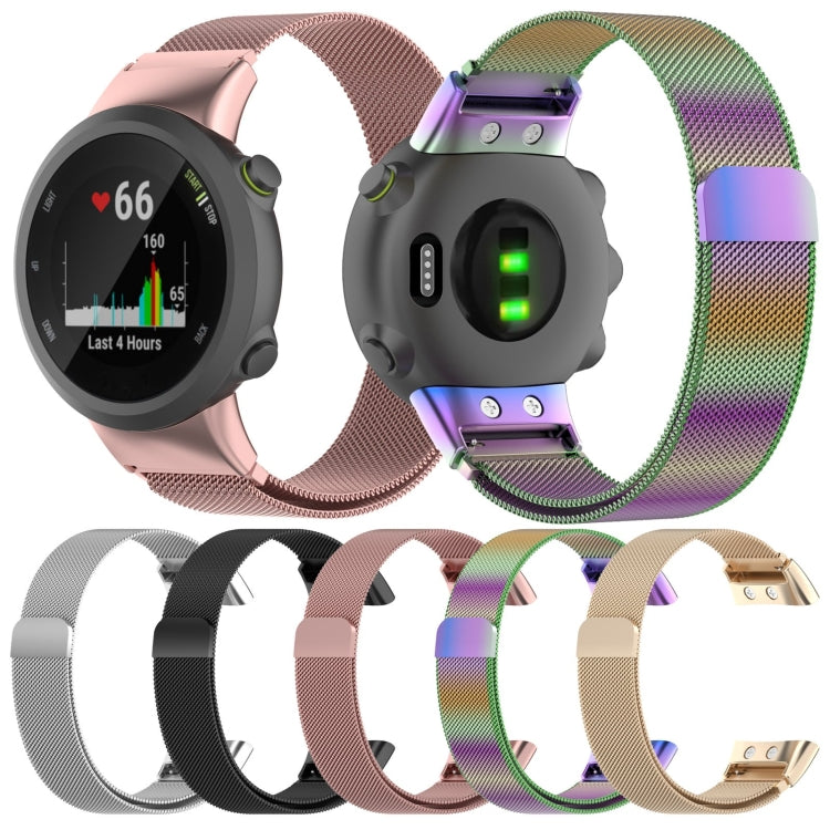 For Garmin Forerunner 45 / 45S / Swim 2 Milanese Watch Band(Colorful) by buy2fix