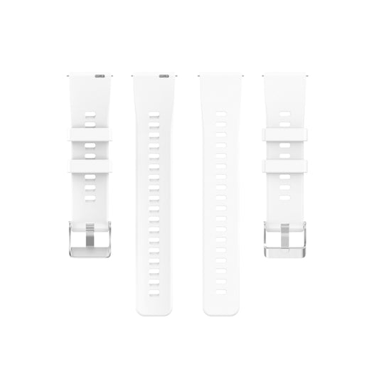 For Huawei Honor Watch ES Silicone Watch Band(White) by buy2fix