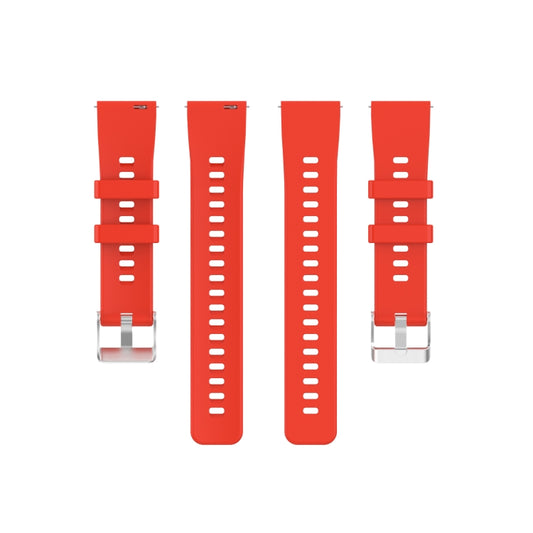 For Huawei Honor Watch ES Silicone Watch Band(Red) by buy2fix