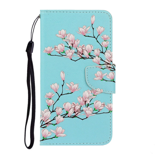 Colored Drawing Horizontal Flip Leather Case with Holder & Card Slot & Wallet For Huawei P Smart 2021 / Y7a(Magnolia) by idewei