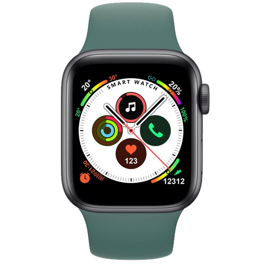 H55Pro 1.4 inch TFT Screen Smart Bluetooth Watch, Support Sleep Monitor / Heart Rate Monitor / Blood Pressure Monitor, Style: Silicone Strap(Green) by buy2fix
