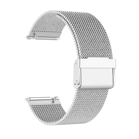 For Suunto 9 Milanese Nice Buckle Replacement Wrist Strap Watchband(Silver) by buy2fix