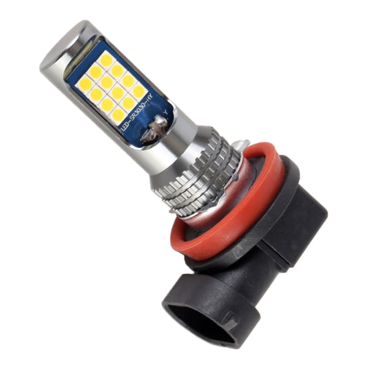 H11 / H8 2 PCS DC12-24V / 8.6W Car Fog Lights with 24LEDs SMD-3030 & Constant Current, Bag Packagin(Gold Light) by buy2fix