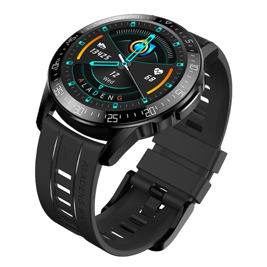 GT3 1.3 inch Full-fit Round Screen Smart Watch, Support Sleep Monitor / Heart Rate Monitor / Temperature Monitoring(Black) by buy2fix