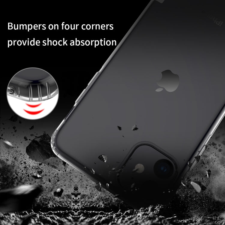 For iPhone 11 NILLKIN Nature TPU Transparent Soft Protective Case(White) by NILLKIN