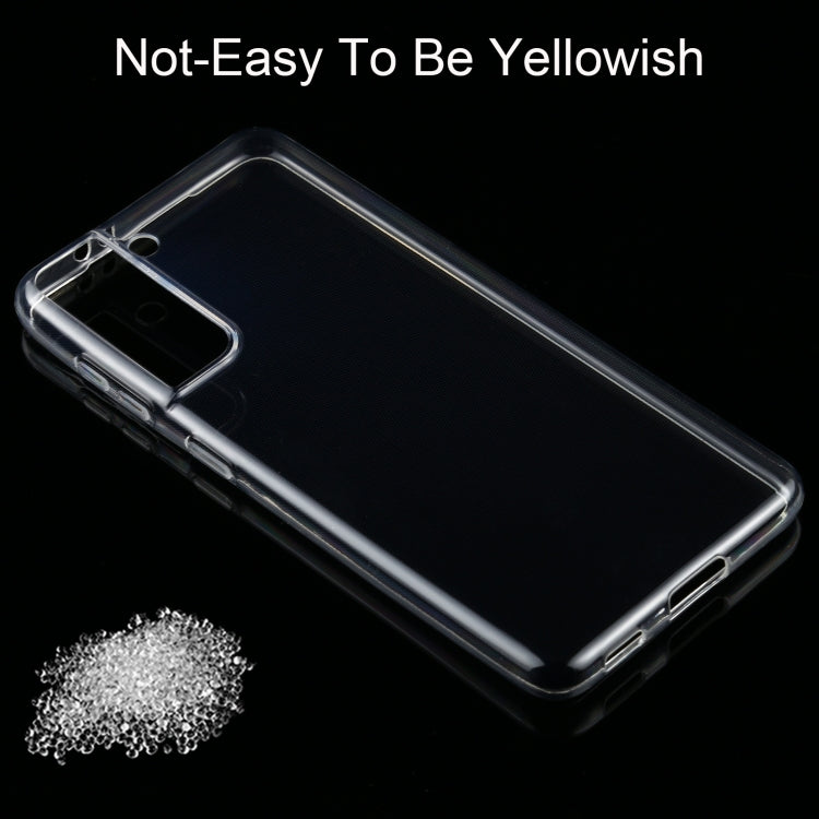 For Samsung Galaxy S21+ 5G 0.75mm Ultrathin Transparent TPU Soft Protective Case by buy2fix