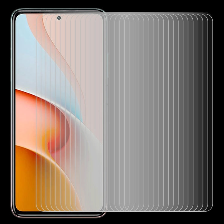 For Xiaomi Redmi Note 9 Pro 5G 50 PCS 0.26mm 9H 2.5D Tempered Glass Film by buy2fix
